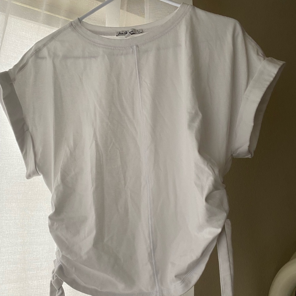 Sam Edelman White Short Sleeve Top